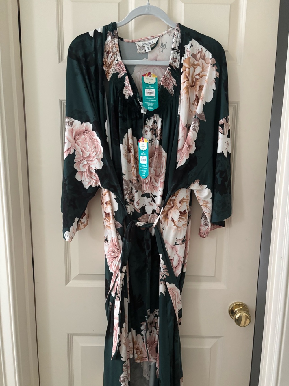 Pioneer Woman knit robe and gown set 2x3x